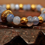 AS 111 Beautiful  Ancient Blue Chalcedony