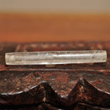 AP 112 Beautiful Long Pyu Rock Crystal Tubular Bead
