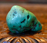 RH 200  Large Antique Tibetan Turquoise Bead