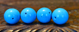 AT 1    4 Anique Persian Turquoise Beads