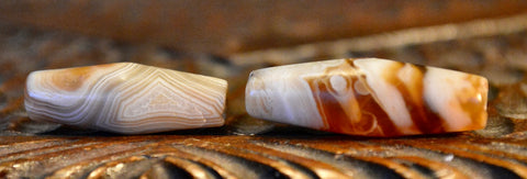 AA 5 Pair of Ancient Agates