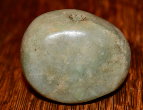 PC 51 Very Large and Heavy Jade Pre-Columbian Bead