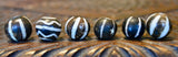 PUM 1  Group of 6 Pumtek Beads