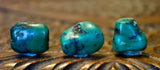 RH 202 Group of 3 Tibetan Turquoise Beads