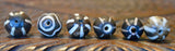 PUM 1  Group of 6 Pumtek Beads