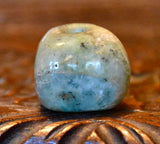 PC 57 PreColumbian Melon Jadeite Bead