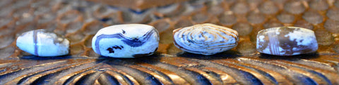 AA 2  Grouping of 4 Ancient Agates