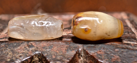 AA 206  Pair of Ancient Agates
