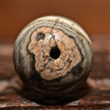 AA 306 Large Ancient Solomon's Type Banded Agate Bead
