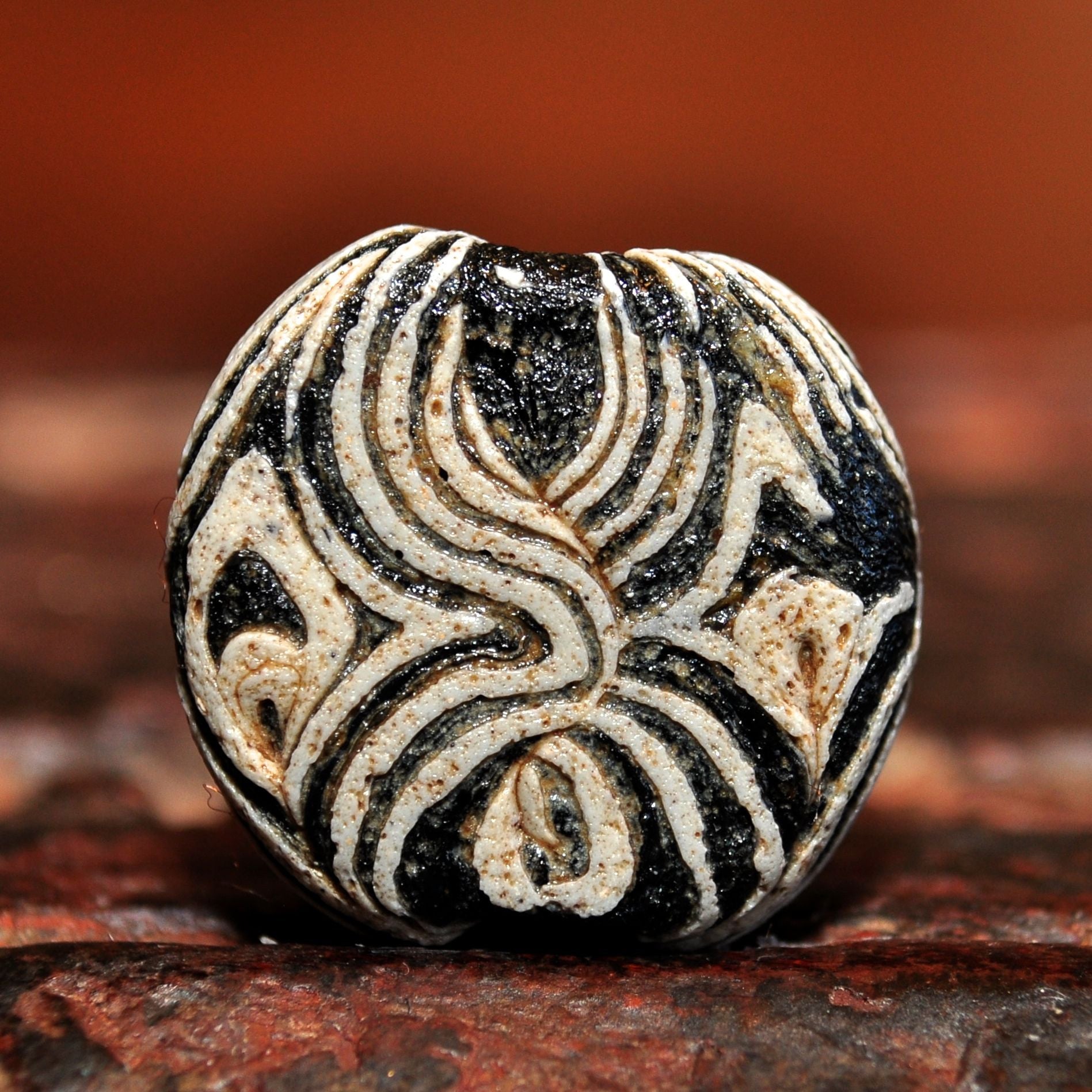 AG 102 Ancient Islamic Glass Tabular Bead – Ancient Suns