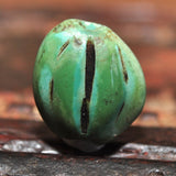 RH 212 Very Rare Tibetan Antique Turquoise Melon Bead